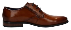 bugatti Schnürschuh Gapo Braun/Orange/Hellblau/Beige/Rot