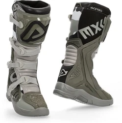 Acerbis X-Team Motocross Stiefel Dunkelgrün/Schwarz