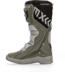 Acerbis X-Team Motocross Stiefel Dunkelgrün/Schwarz