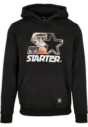 Starter Kapuzensweatshirt All Net Hoody Rot/Schwarz/Lila/Silber/Braun