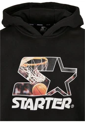 Starter Kapuzensweatshirt All Net Hoody Rot/Schwarz/Lila/Silber/Braun