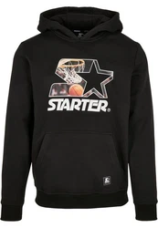 Starter Kapuzensweatshirt All Net Hoody Rot/Schwarz/Lila/Silber/Braun