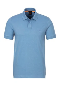 BOSS Poloshirt 'Passenger' Blau/Hellblau