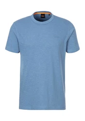 BOSS ORANGE T-Shirt Tegood mit Rundhalsausschnitt Blau/Grau/Hellblau