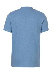 BOSS ORANGE T-Shirt Tegood mit Rundhalsausschnitt Blau/Grau/Hellblau