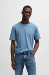 BOSS T-Shirt Tales Blau/Hellblau