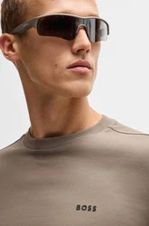 BOSS GREEN Langarmshirt Tee Long grün