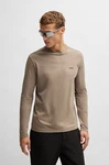 BOSS GREEN Langarmshirt Tee Long grün