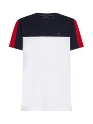 Tommy Hilfiger T-Shirt GLOBAL STRIPE COLOURBLOCK TEE Colorblocking