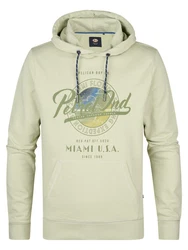 Petrol Industries Sweatshirt 'Biscuit' Hellgrün/Grün/Khaki