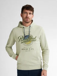 Petrol Industries Sweatshirt 'Biscuit' Hellgrün/Grün/Khaki