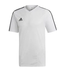 adidas Performance T-Shirt Tiro 19 Trainingsshirt Weiß/Creme/Grau/Hellgrau/Silber