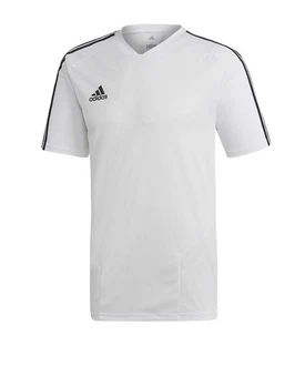 adidas Performance T-Shirt Tiro 19 Trainingsshirt Weiß/Creme/Grau/Hellgrau/Silber