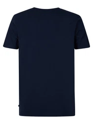 Petrol Industries T-Shirt mit Aufdruck Manta Dunkelblau
