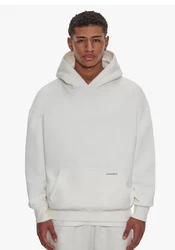 Dropsize Hoodie BR-H-1 Heavy Hoodie Kapuzen-Pullover Sweater Herren Weiß/Grau/Beige/Creme/Hellgrau