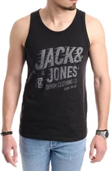 Jack & Jones Tanktop mit Print (2er-Pack) Schwarz/Dunkelgrau/Grau/Blau/Weiß