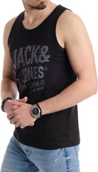 Jack & Jones Tanktop mit Print (2er-Pack) Schwarz/Dunkelgrau/Grau/Blau/Weiß