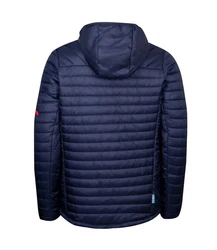 Westfjord Steppjacke Hekla Dunkelblau/Hellblau/Rot