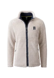 Linea Fleecejacke LPO Herren Teddyfleecejacke Reece Dunkelblau/Khaki/Beige/Braun/Blau