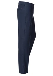 Golfhose Herren lang gerade geschnitten mit Sticklogo Grtelschlaufen angeschrgte Vordertaschen - aus leichtem angenehmen Polyester