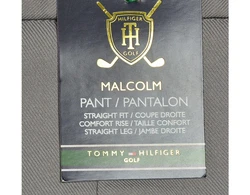 Tommy Hilfiger Golfhose Herren lang gerade geschnitten mit Sticklogo Hellgrau/Khaki/Grau/Braun/Beige
