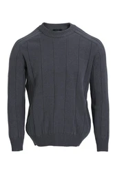 Lufian Strickpullover LIGHT Perfekt für alle Jahreszeiten Dunkelblau/Dunkelgrau/Grau/Braun