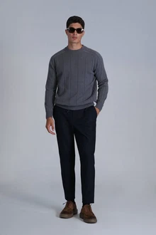 Lufian Strickpullover LIGHT Perfekt für alle Jahreszeiten Dunkelblau/Dunkelgrau/Grau/Braun Lufian Strickpullover LIGHT Perfekt für alle Jahreszeiten Dunkelblau/Dunkelgrau/Grau/Braun