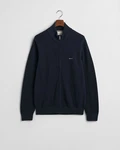 GANT Strickjacke (1-tlg) Dunkelblau/Hellblau