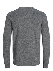 Jack & Jones Strickpullover JJEBASIC KNIT CREW NECK Blue Haze