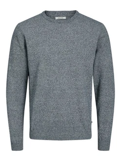 Jack & Jones Strickpullover JJEBASIC KNIT CREW NECK Blue Haze Jack & Jones Strickpullover JJEBASIC KNIT CREW NECK Blue Haze