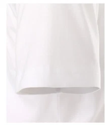 CASAMODA Rundhalsshirt Kurzarmshirt Doppelpack T-Shirt O-Neck Weiß/Creme