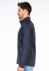 DEPROC Active Strickfleecejacke SCOTT CS Mid-Layer Dunkelblau/Hellblau/Blau/Grau