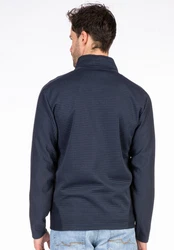 DEPROC Active Strickfleecejacke SCOTT CS Mid-Layer Dunkelblau/Hellblau/Blau/Grau