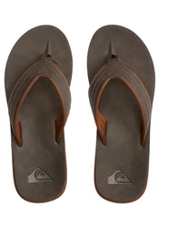 Quiksilver Carver Nubuck Sandale Braun/Dunkelbraun/Beige