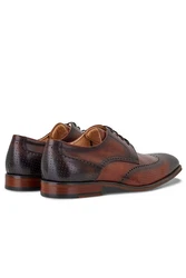 Digel Schnürschuh Braun/Beige/Dunkelrot/Bordeaux/Orange
