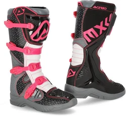 Acerbis X-Team Motocross Stiefel Rosa