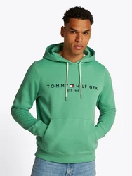 Tommy Hilfiger Sweatshirt TOMMY LOGO HOODY Grün/Hellgrün/Neonfarben