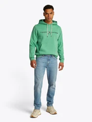 Tommy Hilfiger Sweatshirt TOMMY LOGO HOODY Grün/Hellgrün/Neonfarben