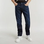 G-STAR 5-Pocket-Jeans MOSA Straight Lila/Dunkelblau/Blau