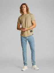 Calvin Klein Jeans T-Shirt Khaki/Dunkelgrün