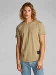 Calvin Klein Jeans T-Shirt Khaki/Dunkelgrün