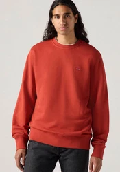 Levi's Sweatshirt 'Original Housemark' Rot/Orange