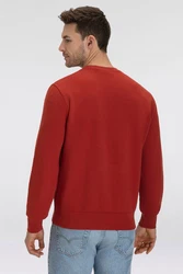 Levi's Sweatshirt 'Original Housemark' Rot/Orange