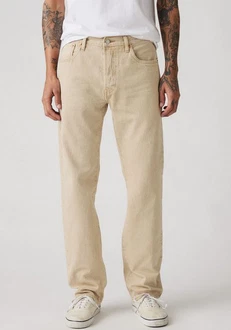 LEVI'S Jeans '501' '502 Taper' Khaki/Beige