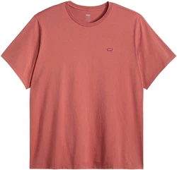 Levi's Big & Tall Shirt 'Original Housemark Tee' Rot/Orange/Rosa/Braun