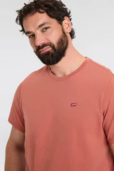 Levi's Big & Tall Shirt 'Original Housemark Tee' Rot/Orange/Rosa/Braun