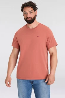 Levi's Big & Tall Shirt 'Original Housemark Tee' Rot/Orange/Rosa/Braun
