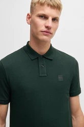 BOSS Poloshirt 'Passenger' Grün/Dunkelgrün