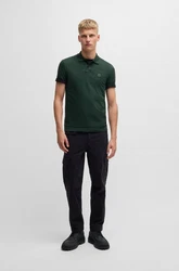 BOSS Poloshirt 'Passenger' Grün/Dunkelgrün