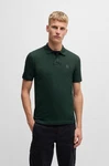 BOSS Poloshirt 'Passenger' Grün/Dunkelgrün
